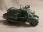 OLD VINTAGE LESNEY MATCHBOX # 36 LAMBERETTA SCOOTER & SIDECAR
