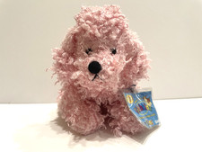 Webkinz LIL KINZ Pink Poodle New with Sealed Unused Code Tag Plush Dog Toy Ganz
