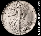 1941 Silver Walking Liberty Half Dollar - Scarce  High Grade  Lustrous  #K2319