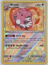 Blissey 102/145 Pokemon - Reverse Holo Sun & Moon Guardians Rising MP