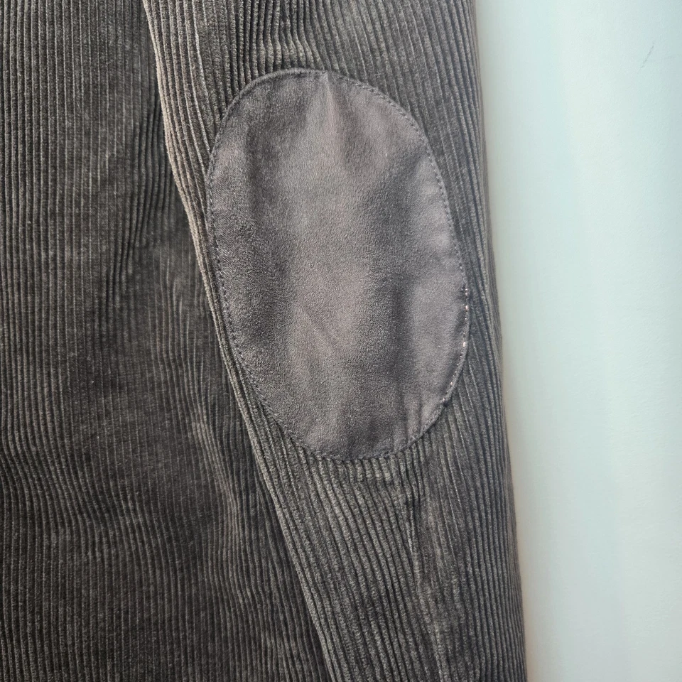 Blazer American Eagle Outfitters Pana Marrón Oscuro Pequeño Y2k De Colección Foto 4 de 4