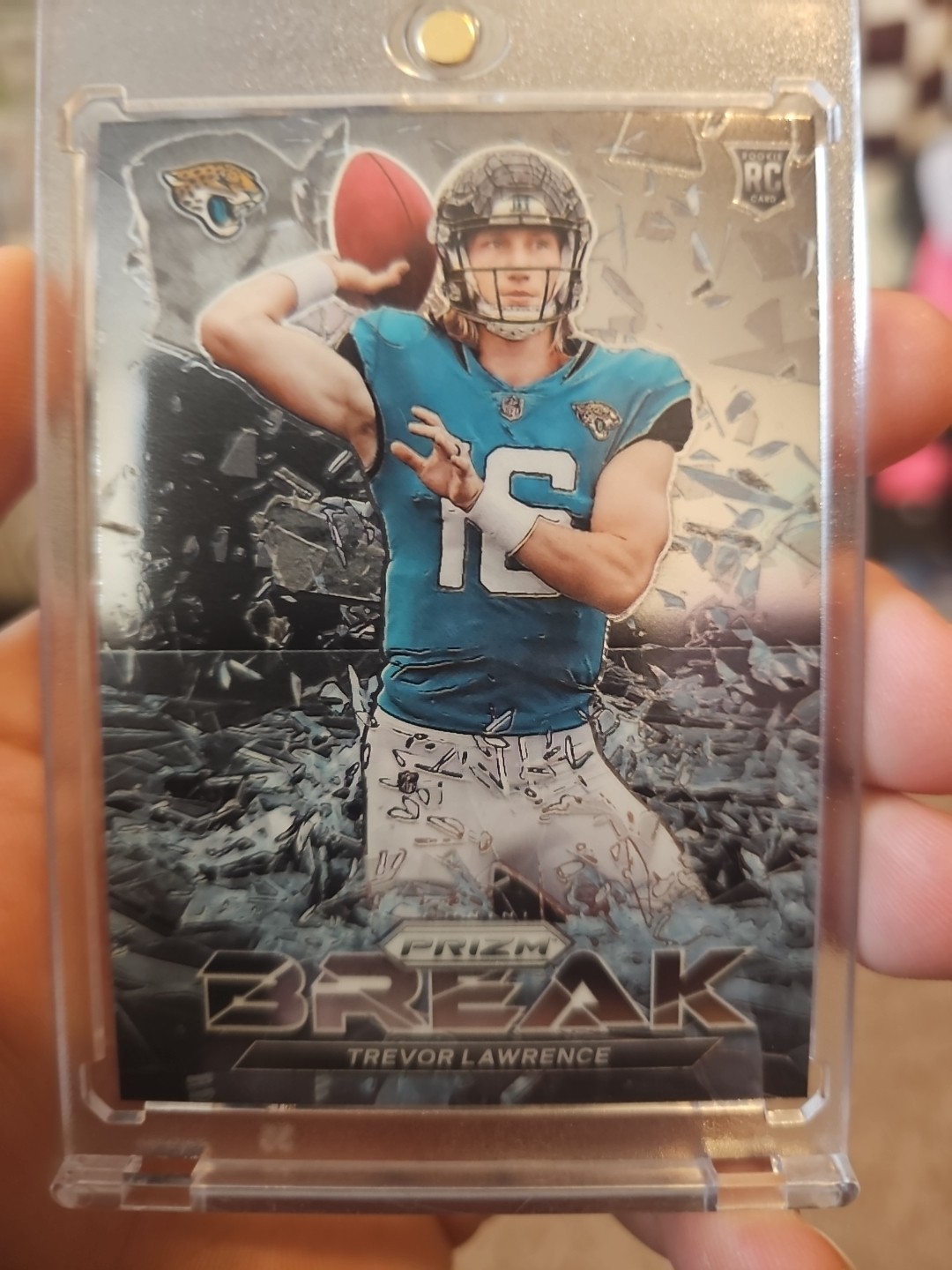 2021 Panini Prizm - Prizm Break Trevor Lawrence #PB-6 No Huddle Prizm (RC)