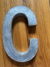 METAL LETTER C HOME DECOR