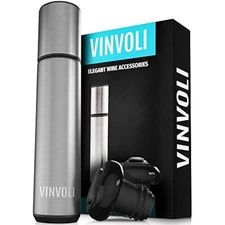 Wine preserver set - deluxe 2025 wine vacuum pump with 2 reusable wine