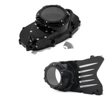 Aluminum Lock Up Clutch Cover & Stator Cover for Yamaha Banshee 350 YFZ350 87-06