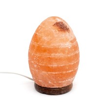 Lampe cristal de sel OEUF strié