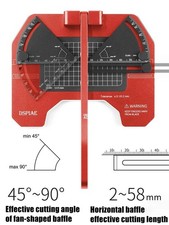 DSPIAE AT-CJ Fixed Angle Cutting Station for Plastic Styrene Wood & Soft Metal