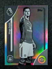 2025-26 Topps Premier League DIOGO DALOT 70/75 Black & White Foilboard SP