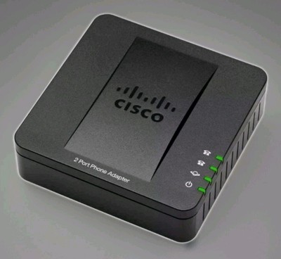 Cisco SPA112 VoIP Telefonadapter 2x Analog FXS