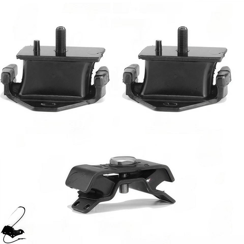 发动机电机安装套件电机发动机支架适用于丰田 4Runner 1987 - 1995 2.4L L4 — 第 3/4 张图片