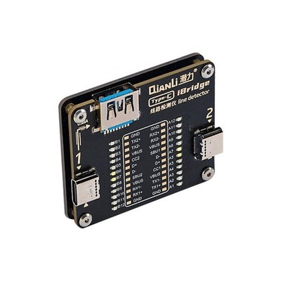 IBridge Typ-C-Kabeltester, Batteriebetrieben (CR2032), 24-Poliger Sc5437