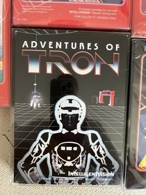 Intellivision Sealed Brand New or CIB MINT Time Pilot; Adventures Of Tron; More