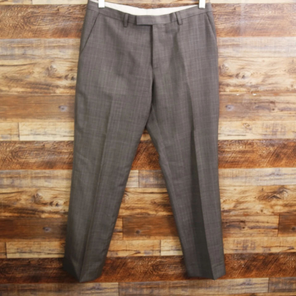 Traje de lana Hugo Boss Super 100's para hombre talla 38 S Foto 4 de 4