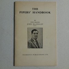 The Pipers' Handbook by Pipe-Major John MacLellan 1964 Bagpipe Guide