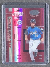 2005 Leaf Certified Ambiorix Concepcion /100 Mirror RED #201 New Generation RC
