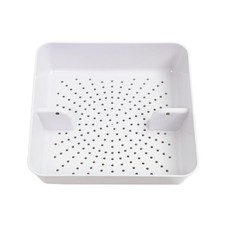 Leyso Floor Sink Commercial Drain Cover Strainer ABS Plastic Drop-in Basket 8...