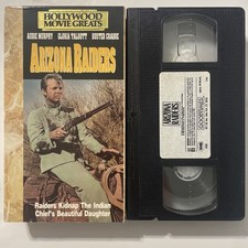 Arizona Raiders (VHS) Audie Murphy, Gloria Talbott, GoodTimes ~ BUY 2 GET 1 FREE