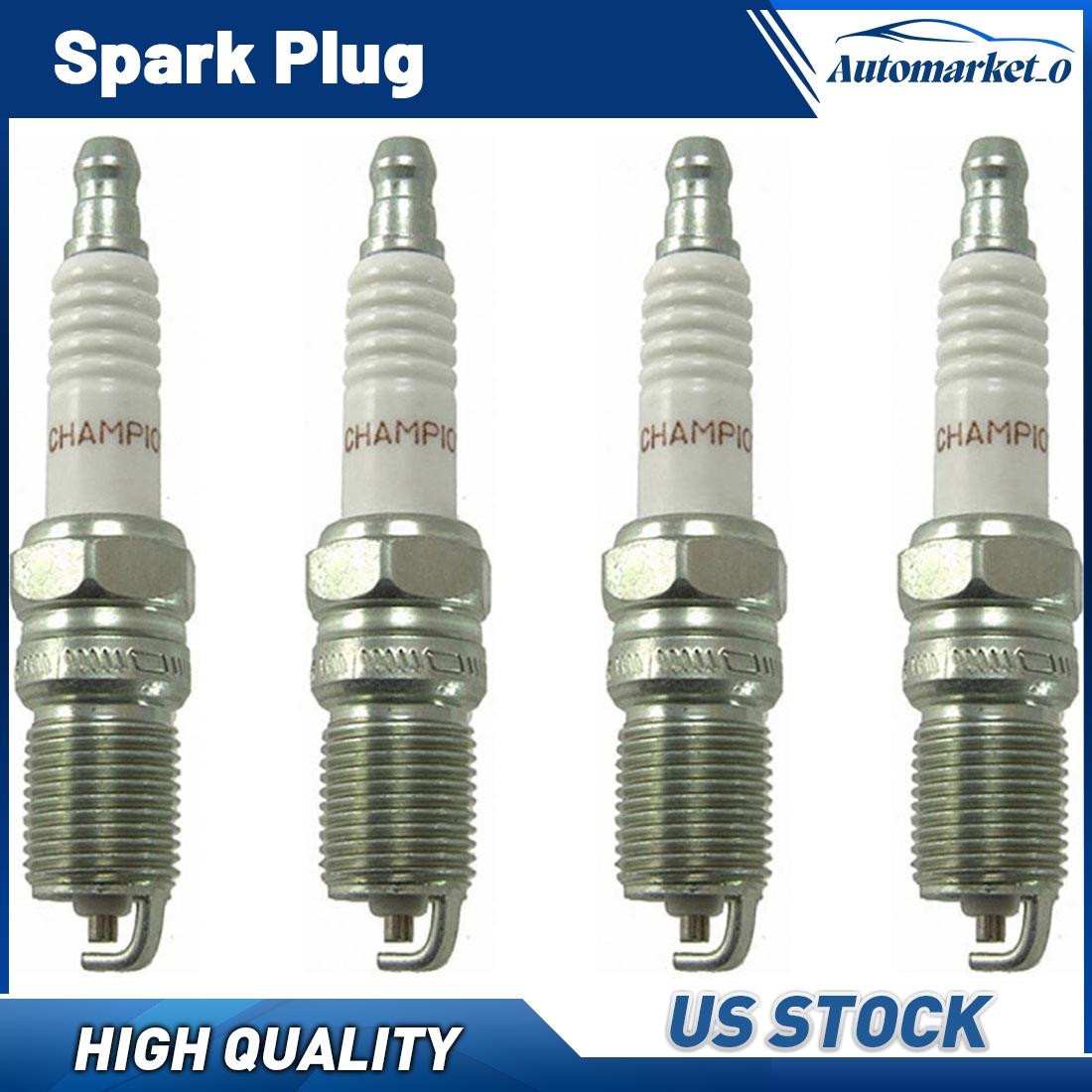 Champion Spark Plug 4pcs Spark Plug For Ford Courier 1977-1979 1980 1981 1982
