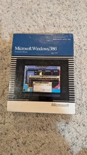 Microsoft Windows/386 v2.1 New Sealed In Box