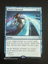 Narset’s Reversal THE LIST Version MTG War Of The Spark Rare #062/264 NM ENGLISH