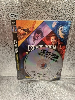 Escape Room: Tournament of Champions DVD Disc And Artwork ONLY NO Usps TRACKING
