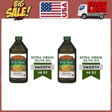 2 Pack Pompeian Smooth Extra Virgin Olive Oil - 68 fl oz