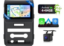 For 2009-2014 Ford F-150 9" Android 14 4 64 Car Radio Stereo CarPlay Plug Play