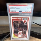 1989 Fleer #21 Michael Jordan Chicago Bulls PSA 8 Basketball Card