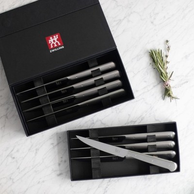 Zwilling Stainless-Steel Steak Knives, Set of 8 NEW IN BOX