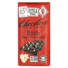 Rich Dark Chocolate, 65% Cocoa, 3.2 oz (90 g)
