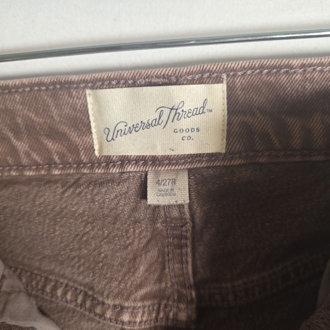 Universal Thread Vintage Straight Rust Brown High… - image 2