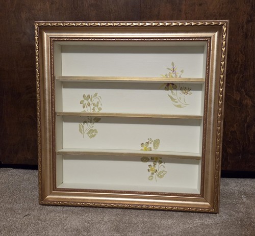 Picture Frame Shelf For Bathroom/Kitchen/Storage Nail Polish Perfume Collectible