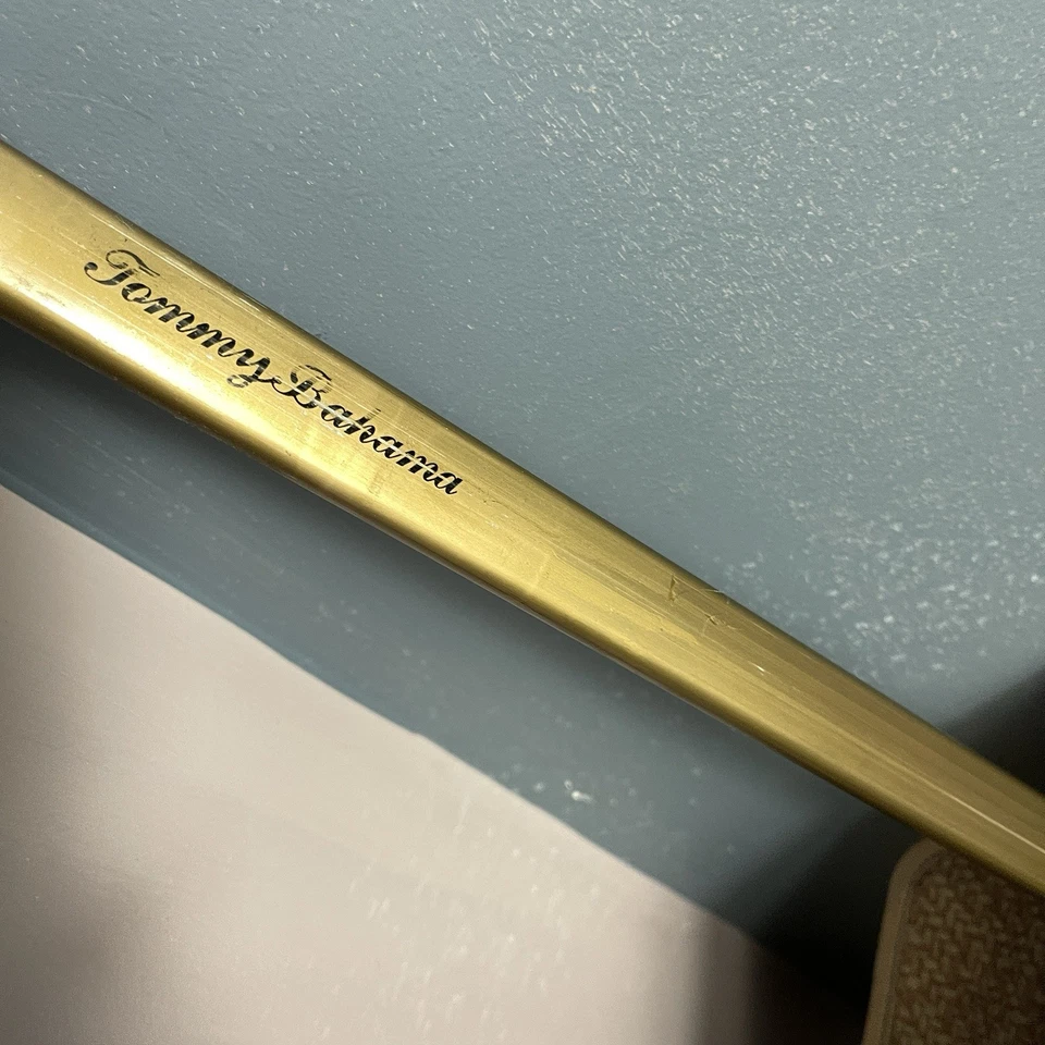 Bolso de viaje Tommy Bahama Weekender Rolling Duffel de nailon + cuero RARO Foto 4 de 4