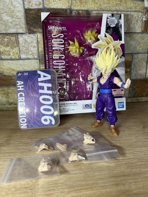 SH Figuarts Dragon Ball Z Son Gohan + AH006 SSJ2 Kit Matte | eBay