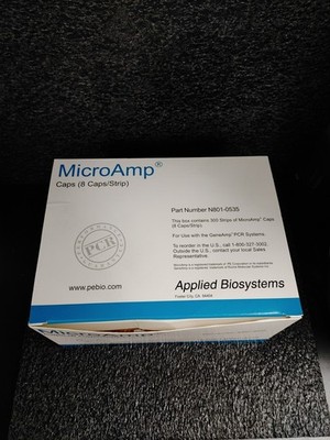 APPLIED BIOSYSTEMS N801-0535 MicroAmp 8 Tube Strip 0.2 mL