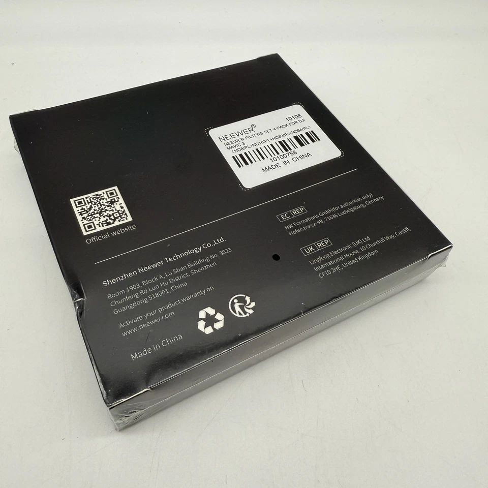 NEEWER ND Lens Filter Set Compatible with DJI Mavic 3, 4-Pack ND/PL Polarized - Image 2 of 2