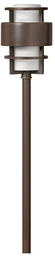 Hinkley Saturn 22" High Metro Bronze Low Voltage Path Light - Picture 1 of 9