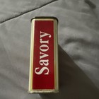 Schilling Savory Spice Tin 1 1/2 oz Red/Beige San Francisco 1933 — photo 2