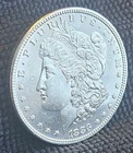 1883 Morgan Silver Dollar - Fineness .90 - BU Condition