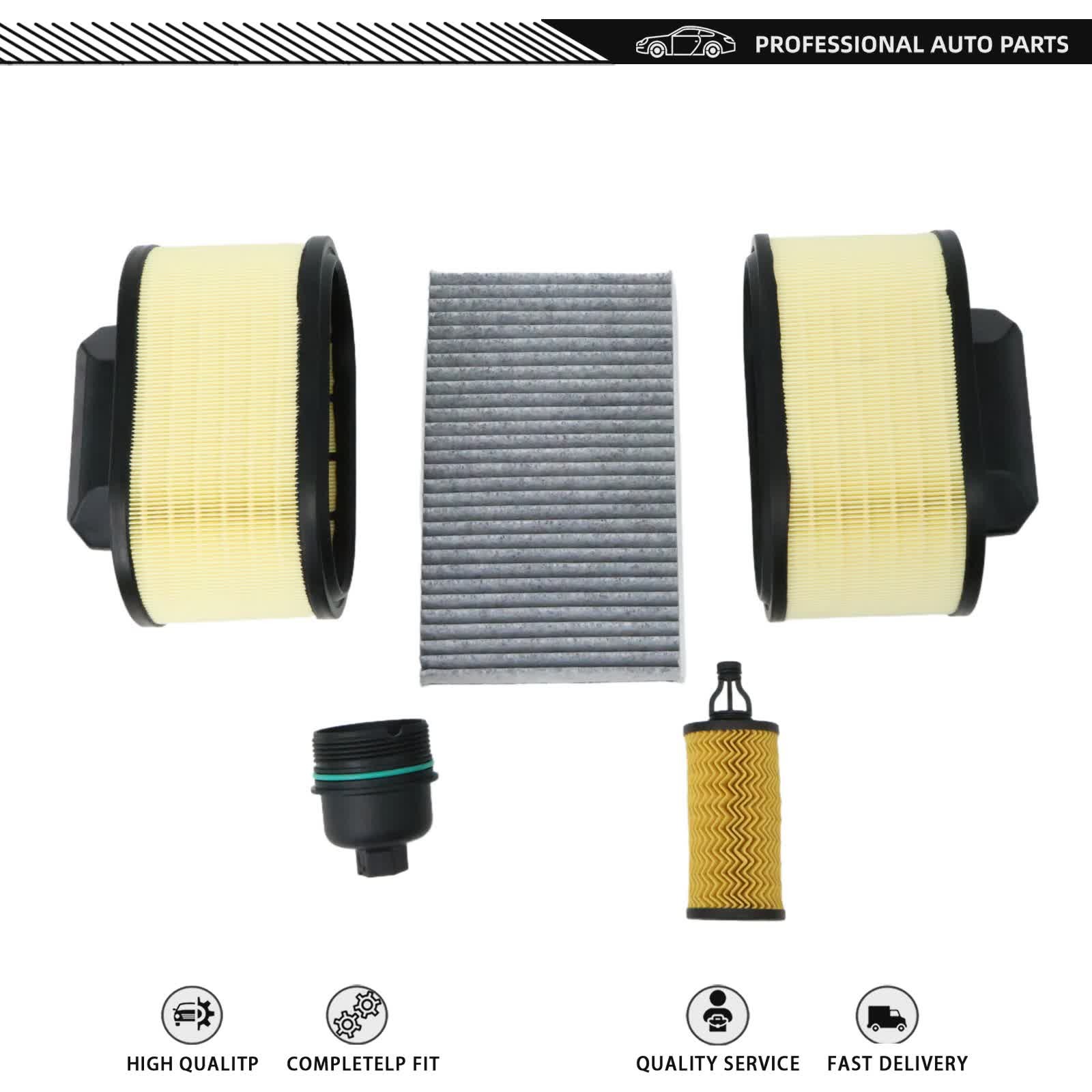 NEW For Maserati Quattroporte GT Modena S Q4 Diesel GTS Engine Air Filter Kit