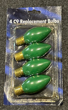 C-9 Glow Bright Replacement Christmas Bulb Green Lights Indoor/Outdoor NEW