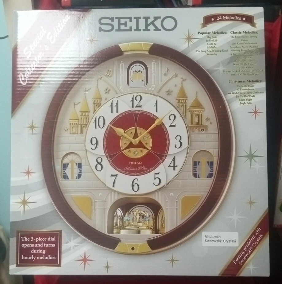 Seiko Special Collector s Edition Melodies In Motion Clock