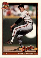 1991 Topps Baseball Base Singles #243-484 (Pick Your Cards)