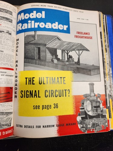 Model Railroader Mag -Complete Year Run & Binder- You Choose Year - 1950 to 1969 - Picture 54 of 156