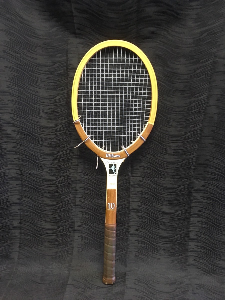 中古　テニスラケット WILSON Chris Evert AUTOGRAPH Vintage Wilson Chris Evert Autograph Wooden Tennis Racket 4