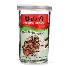 Japanese Ajishima Salmon Fumi Furikake Rice Seasoning Mix 1.7 oz (50g) Pack of 6
