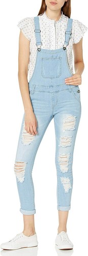 Denim Overall Jeans Pants bib strap 
