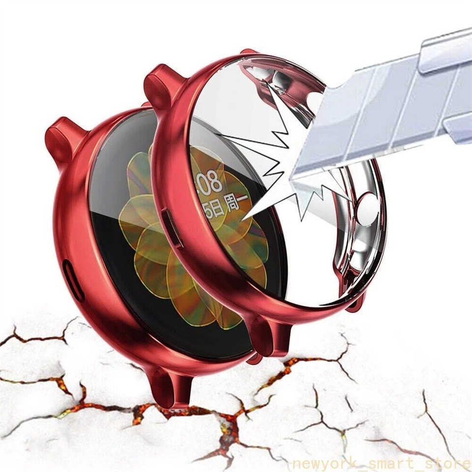 2 Funda Protectora de Pantalla Completa TPU para Samsung Galaxy Watch Active 2 40/44mm Foto 3 de 4