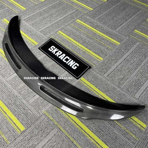 Fits Tesla Model 3 2017-2023 Real Carbon Fiber New Style Rear Trunk Spoiler Wing - Picture 6 of 22