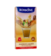BITTER GINSENG MALAYSIAN TASTE CAFFÈ BORBONE - 10 NESPRESSO COMPATIBLE CAPSULES